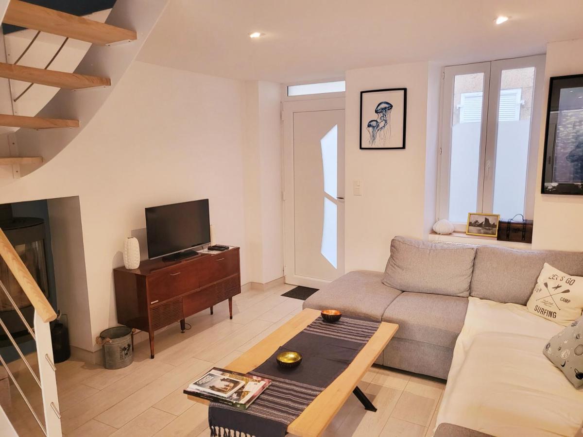 L'Hemera: Maison Au Coeur De Barfleur Bagian luar foto