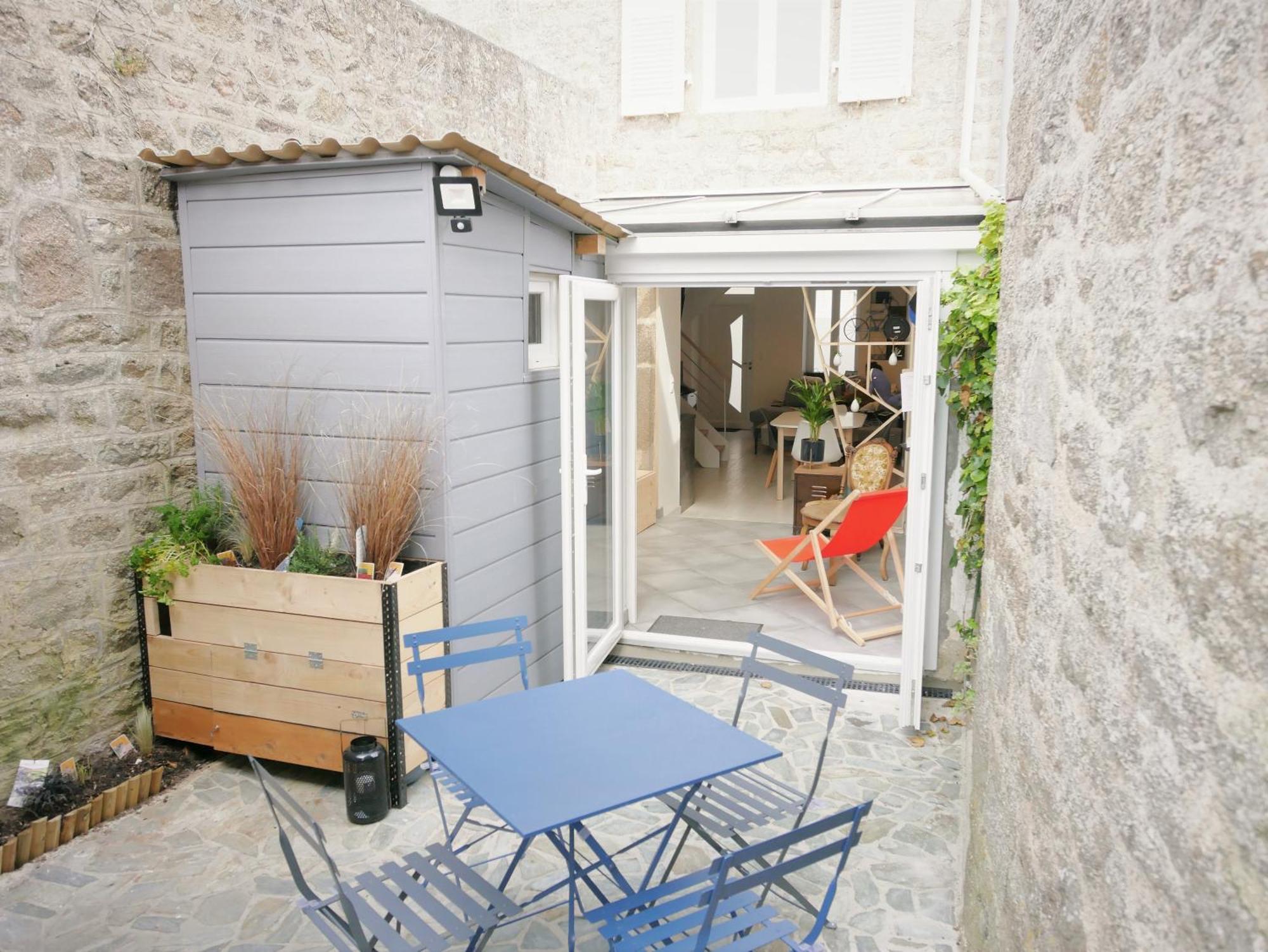 L'Hemera: Maison Au Coeur De Barfleur Bagian luar foto